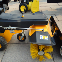 Used for city road cleaning brush can be installed in turf brushing machine rotating interdental Forklift Sweeper Brush