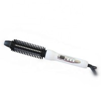 Electric Hair Straightening Brush Automatic Rotating Electric Hair Brush Curler Curling Iron